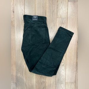 NWT Club Monaco emerald green super slim corduroy pants sz 31x30